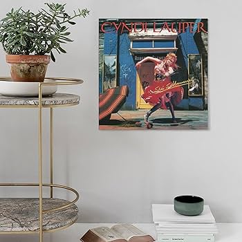 Amazon.co.jp: Cyndi Lauper シンディ・ローパー 歌手写真 レトロ
