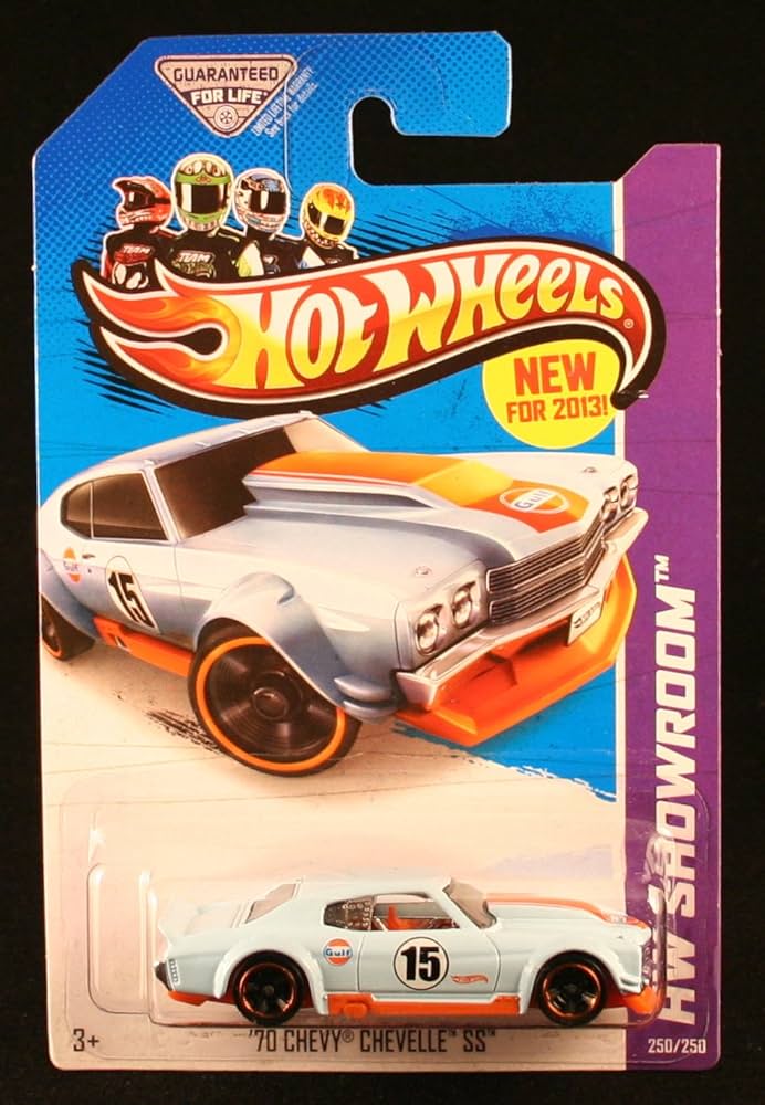 Amazon.com: Hot Wheels 2013 HW Showroom '70 Chevelle SS 250/250