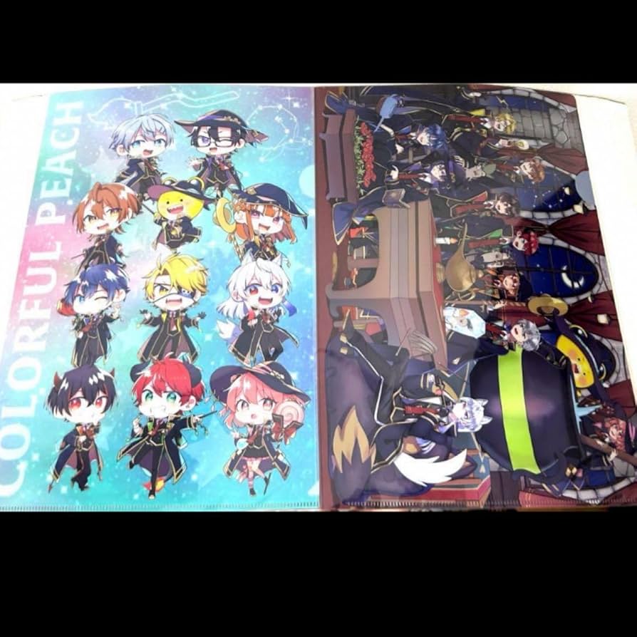 Amazon.co.jp: カラフルピーチ からぴち 魔法学園 クリアファイル