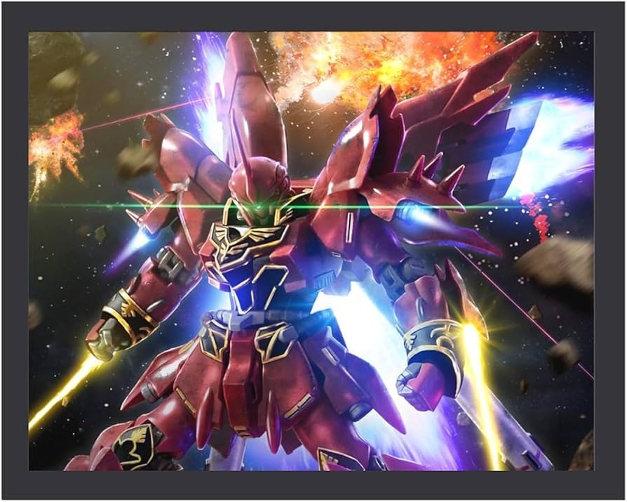 Amazon.co.jp: アートパネル 30×40cm 機動戦士ガンダム ネオ ジオング