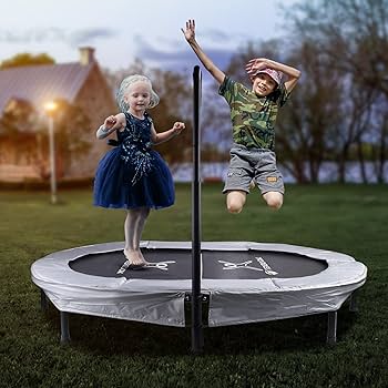 Amazon | TENBOOM トランポリン 子供大人兼用 大型 二人用 室内 自宅