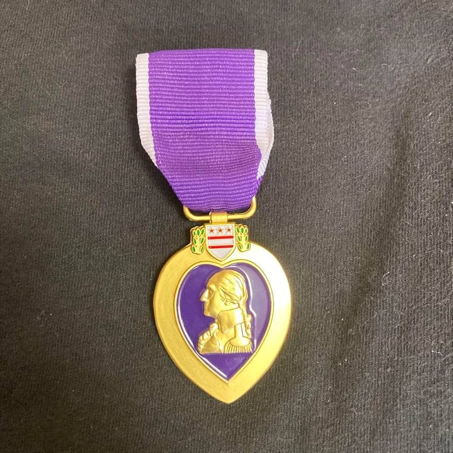 Amazon.co.jp: 米国陸軍名誉勲章 品 勲章 米軍勲章 パープルハート