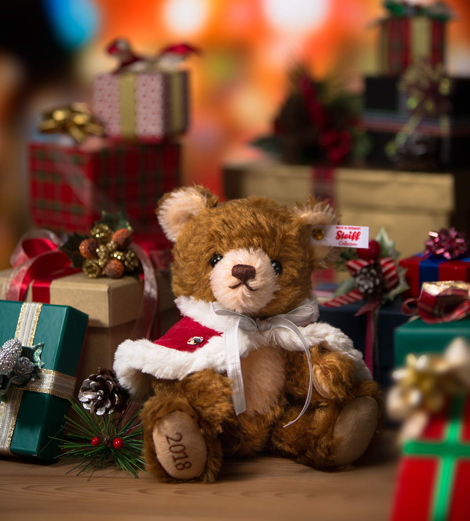 Amazon.co.jp: Steiff シュタイフ テディベア リトルサンタ 2018