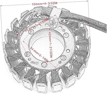 Amazon | オートバイ発電機磁気ステータコイル Kawasaki Ninja ZX12R