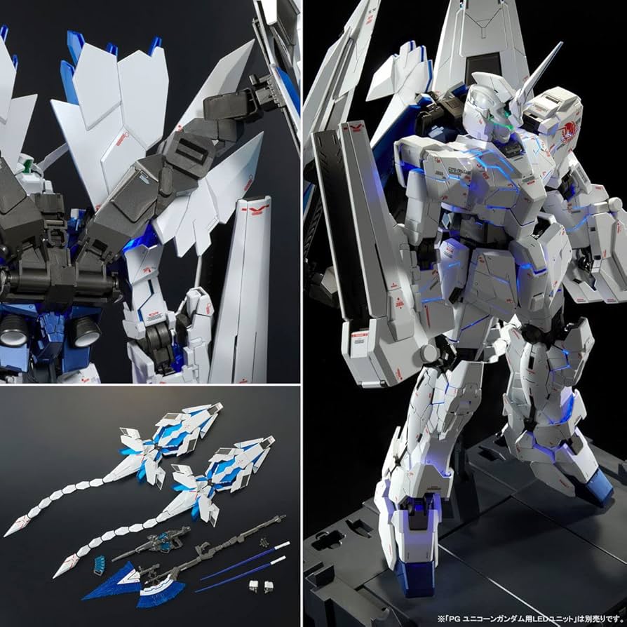 Amazon.com: Bandai spirits 1/60 PG RX-0 Unicorn Gundam