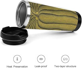 Amazon｜水筒 草間彌生 グッズ 魔法瓶 ステンレスボトル マグボトル