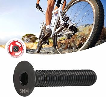 Tomotato Bisiklet ön montaj vidası, titanyum alaşımı kontrol seti