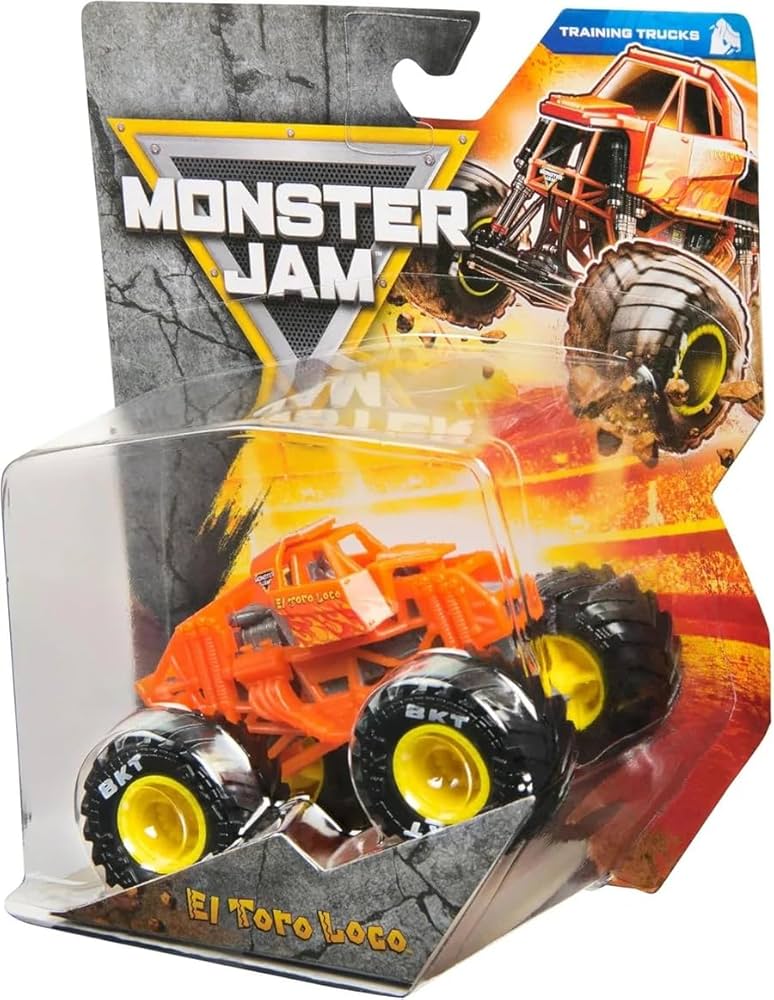 Monster Jam El Toro Loco 1:64 Scale Die-Cast Monster Truck, Series