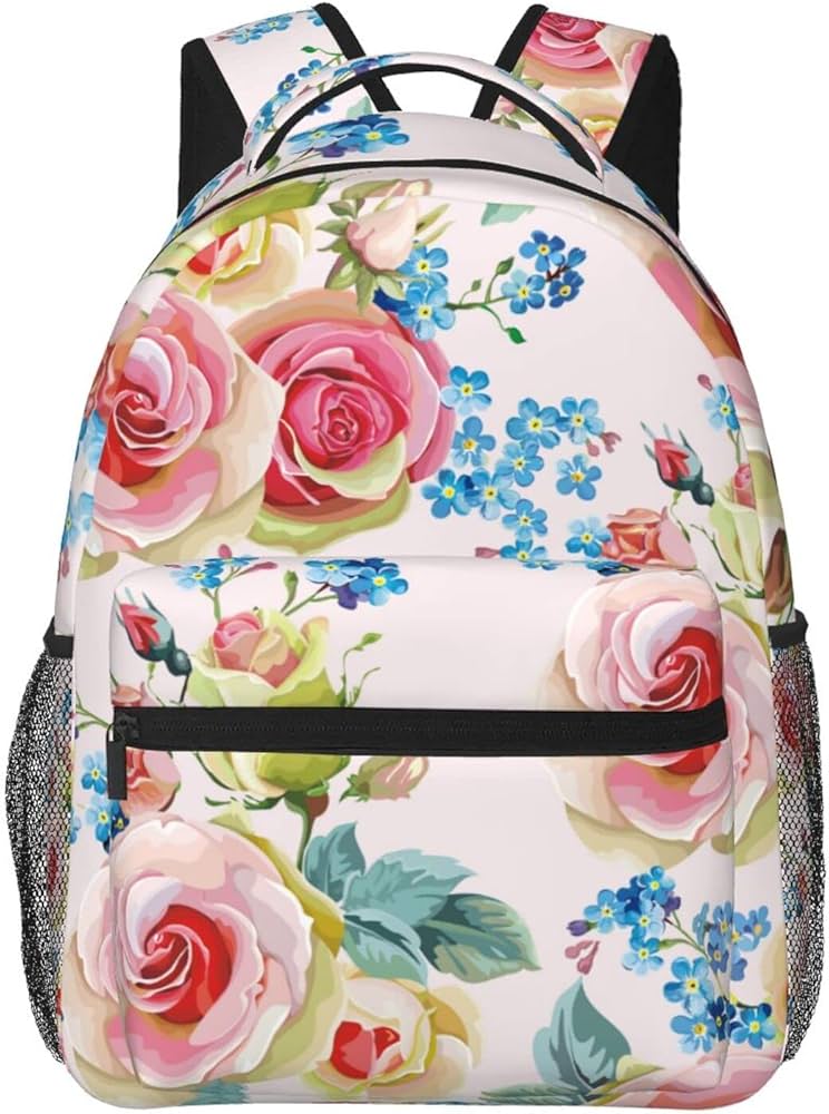 Amazon.co.jp: バックパック カラフル 花柄 リュック リュックサック