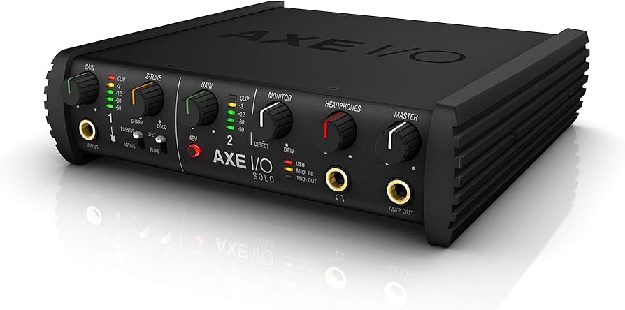 Amazon.co.jp: IK Multimedia AXE I/O Solo ギター向け オーディオ