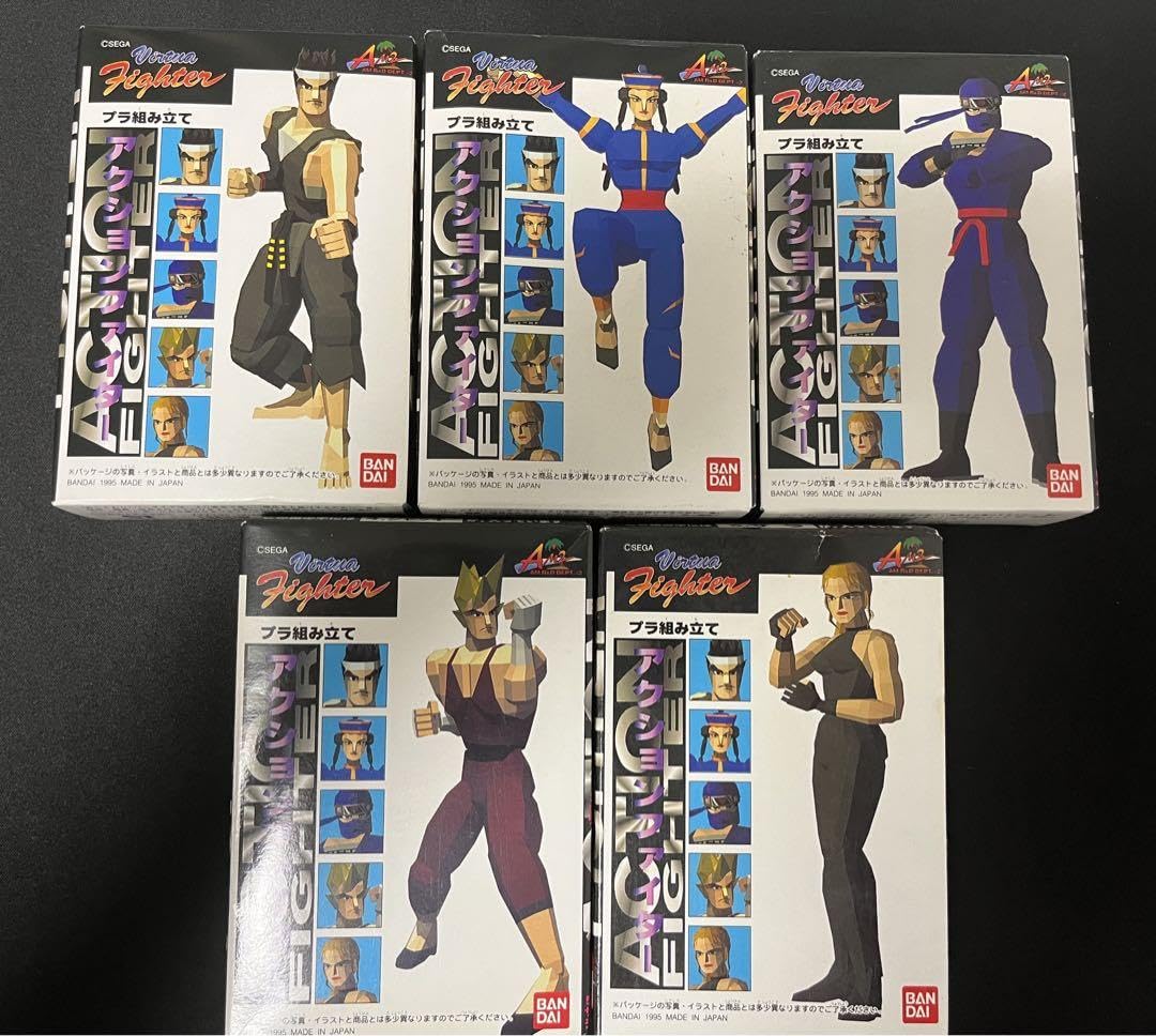 Amazon.co.jp: バーチャファイター アクションファイター 全5種セット