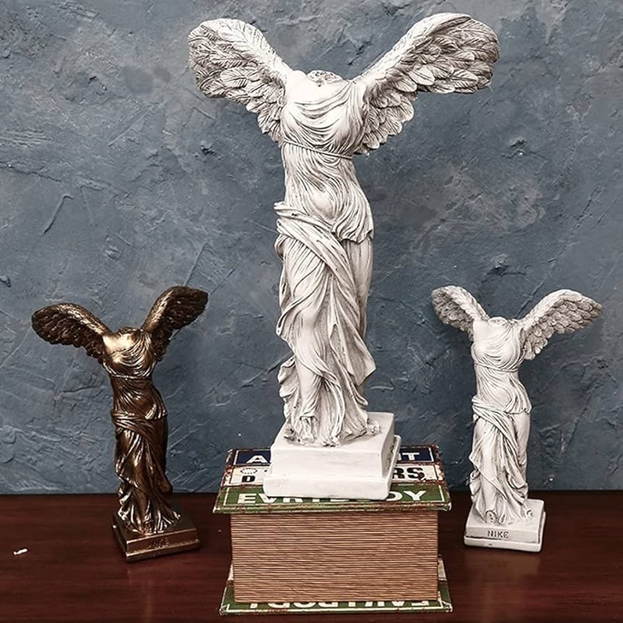 Amazon.co.jp: ORZKEY 翼のある勝利の女神像、サモトラケのニケ