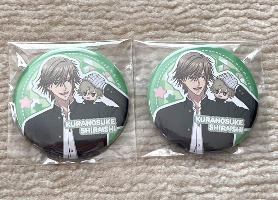 Amazon.co.jp: 新テニスの王子様 テニプリ おきぬい 缶バッジ 白石蔵ノ