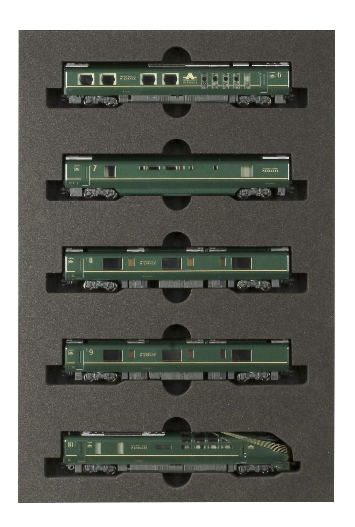 Amazon | KATO Nゲージ 87系「TWILIGHT EXPRESS 瑞風」10両セット 特別