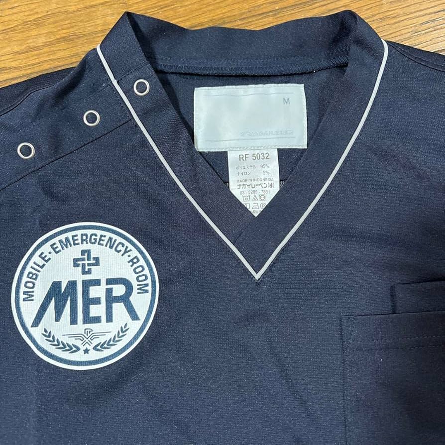 Amazon.co.jp: TOKYO MER〜走る緊急救命室 スクラブ 東京MER グッズ M