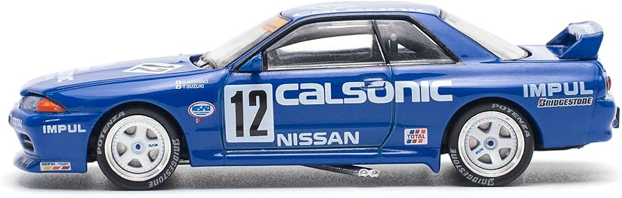 Amazon | POP RACE 1/64 ニッサン スカイライン GT-R R32 JTC 1990