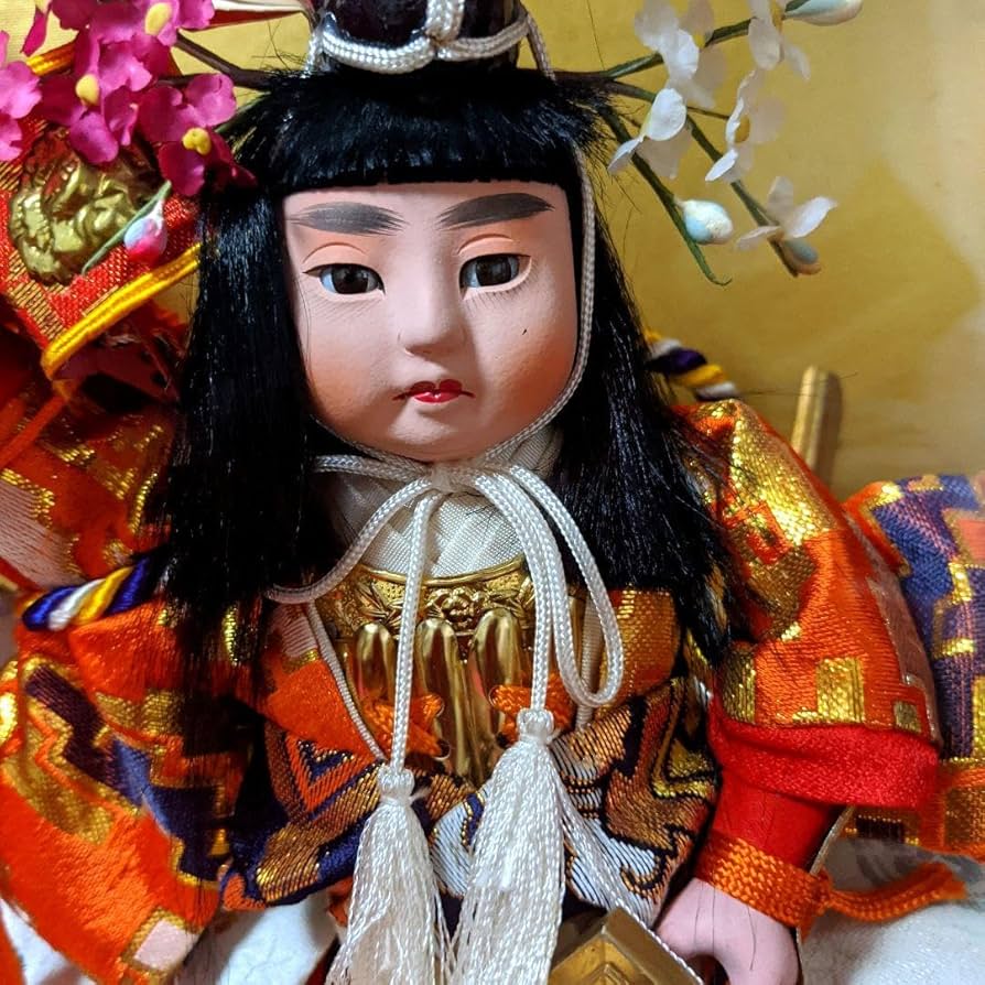 Amazon | 五月人形 兜差 ケース人形 節句飾り こどもの日 端午の節句