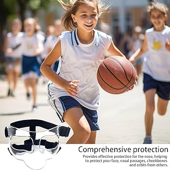 Amazon.co.jp: 骨折した鼻用ノーズガード - 飛散防止、耐衝撃性野球用