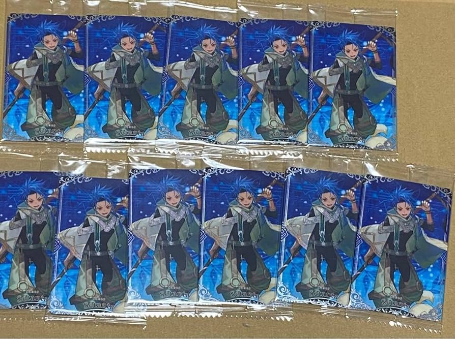 Amazon.co.jp: Fate Grand Order FGO ウエハース13 セタンタ 12枚