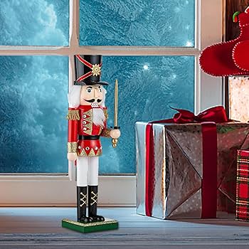 Amazon.co.jp: Falbiroくるみ割り人形のクリスマスの装飾クリスマス