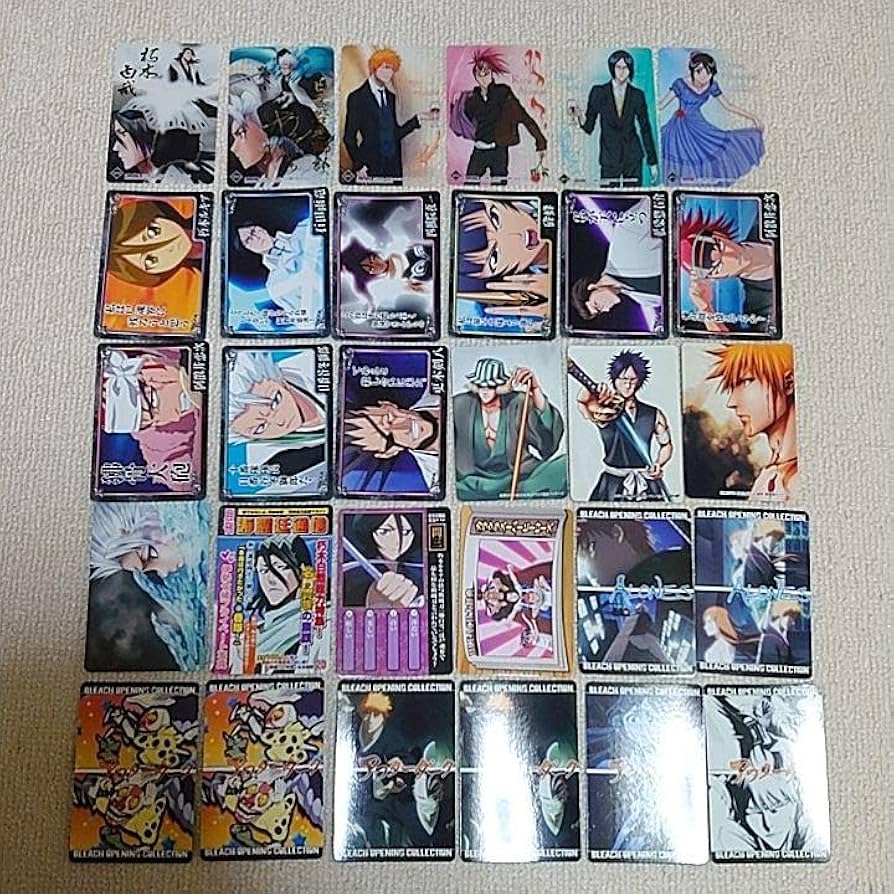 Amazon.co.jp: BLEACH クリアコレクション カード 30枚セット : おもちゃ