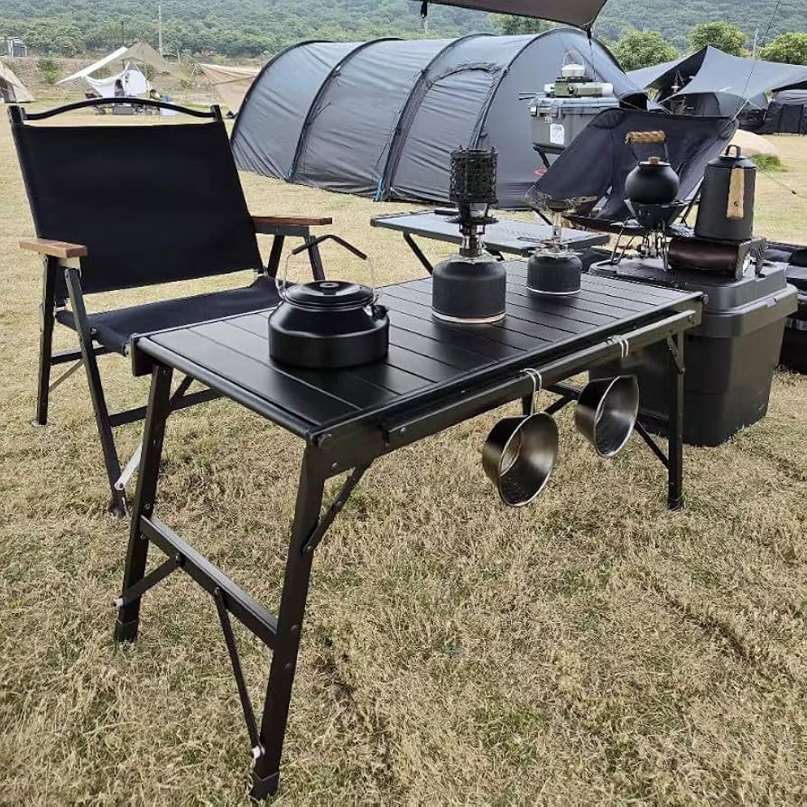 Amazon.co.jp: ☆キャンプテーブル☆フォールディング アルミ