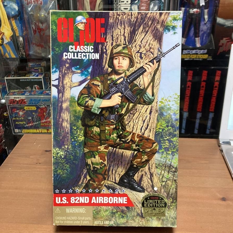 Amazon | nooo【未開封】GIJOE GI ジョー U.S. 82nd AIRBORNE (黒人