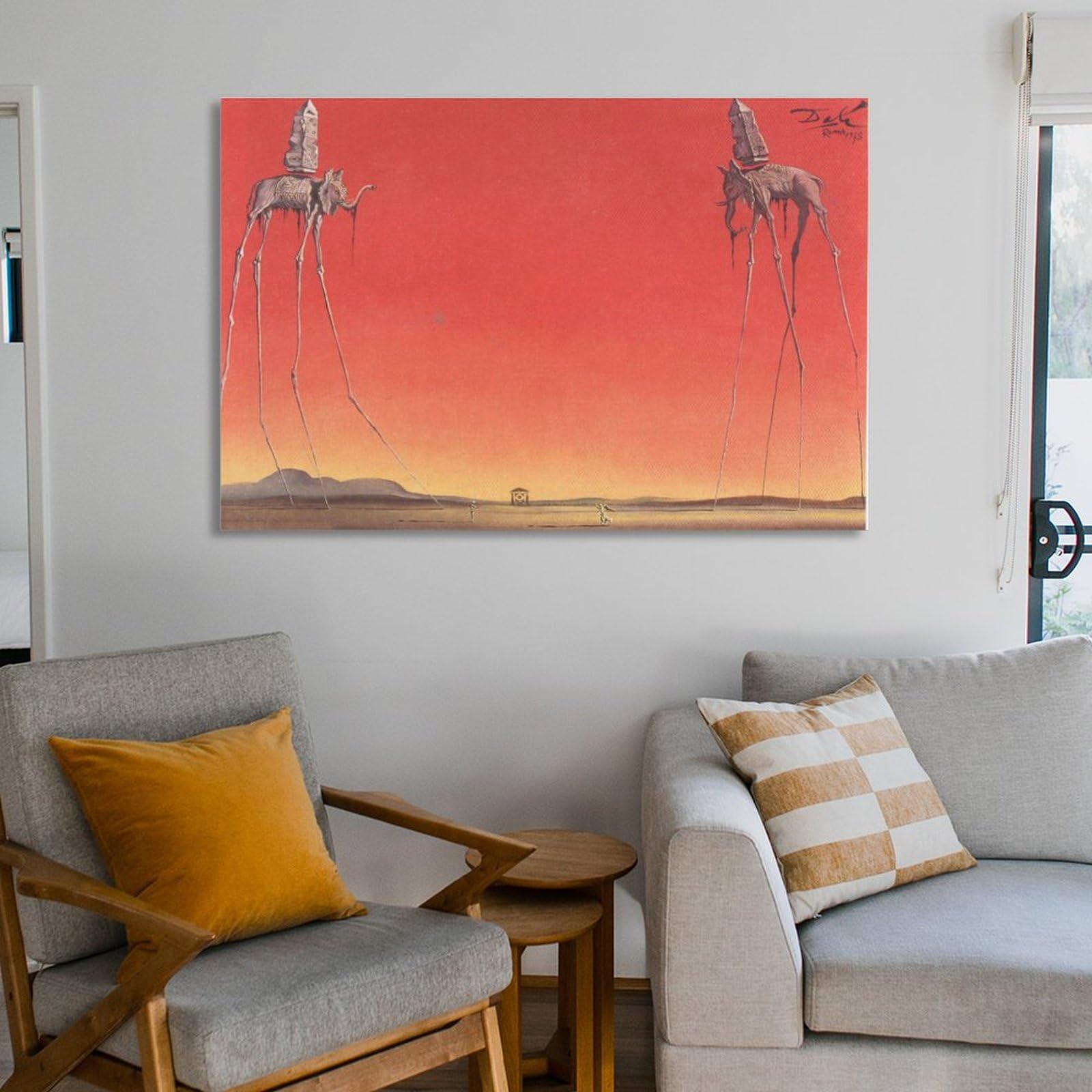 Amazon.co.jp: Salvador Dali サルバドール・ダリ The Elephants 1948