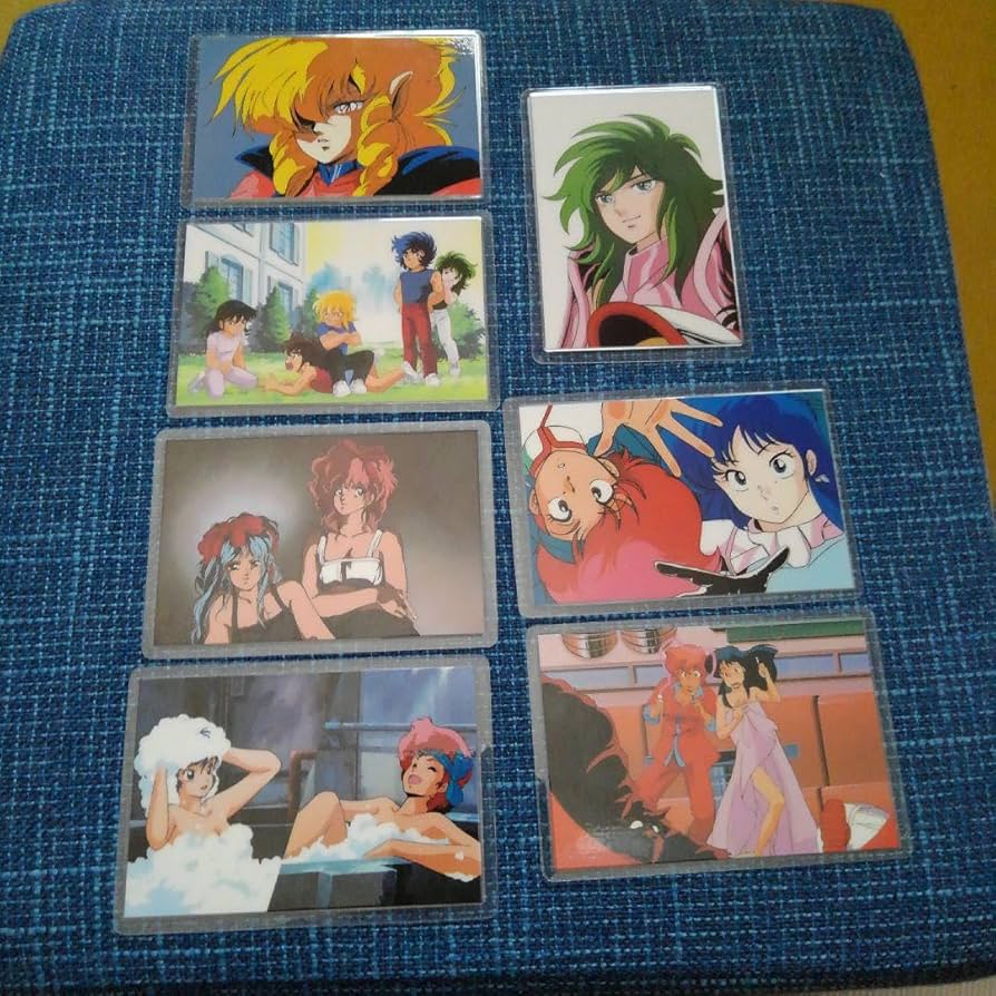 Amazon.co.jp: レトロ アニメラミネートカードセット : 文房具