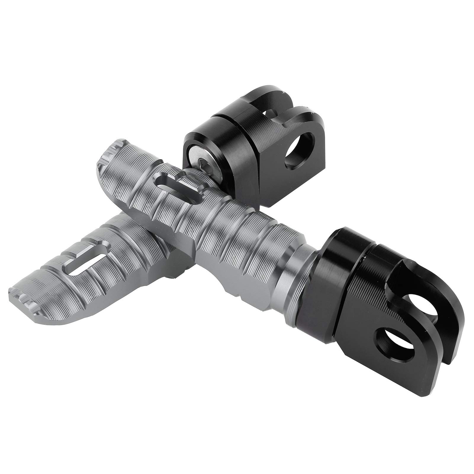 Amazon | Yctzeペアのフロントフットペグアルミニウム合金ペダルは