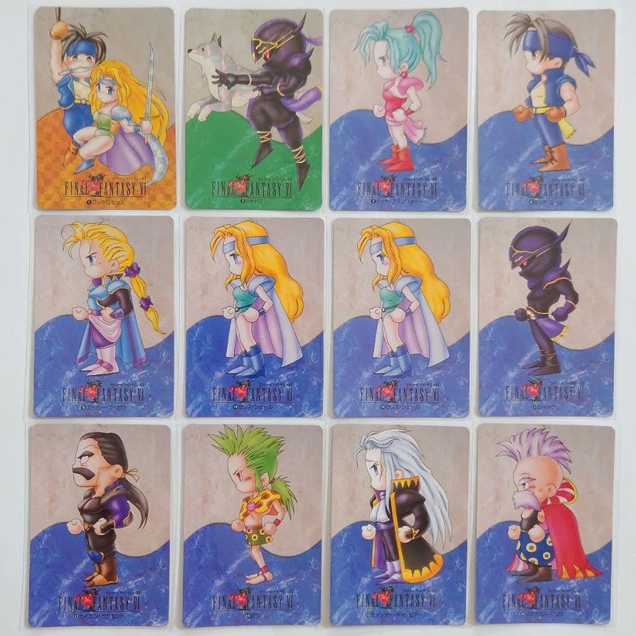 Amazon.co.jp: FF6 カードダス 35枚 : おもちゃ