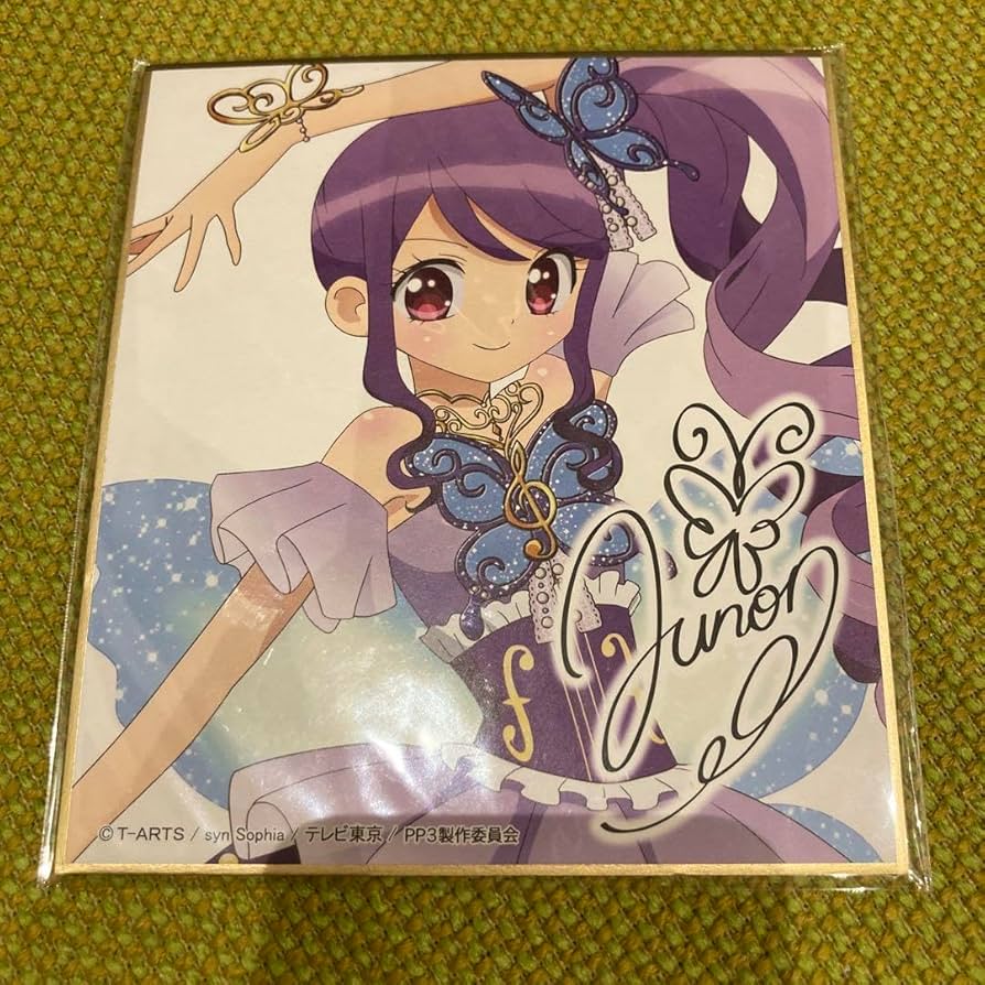 Amazon.co.jp: プリパラ サイン色紙コレクション3 じゅのん : 文房具