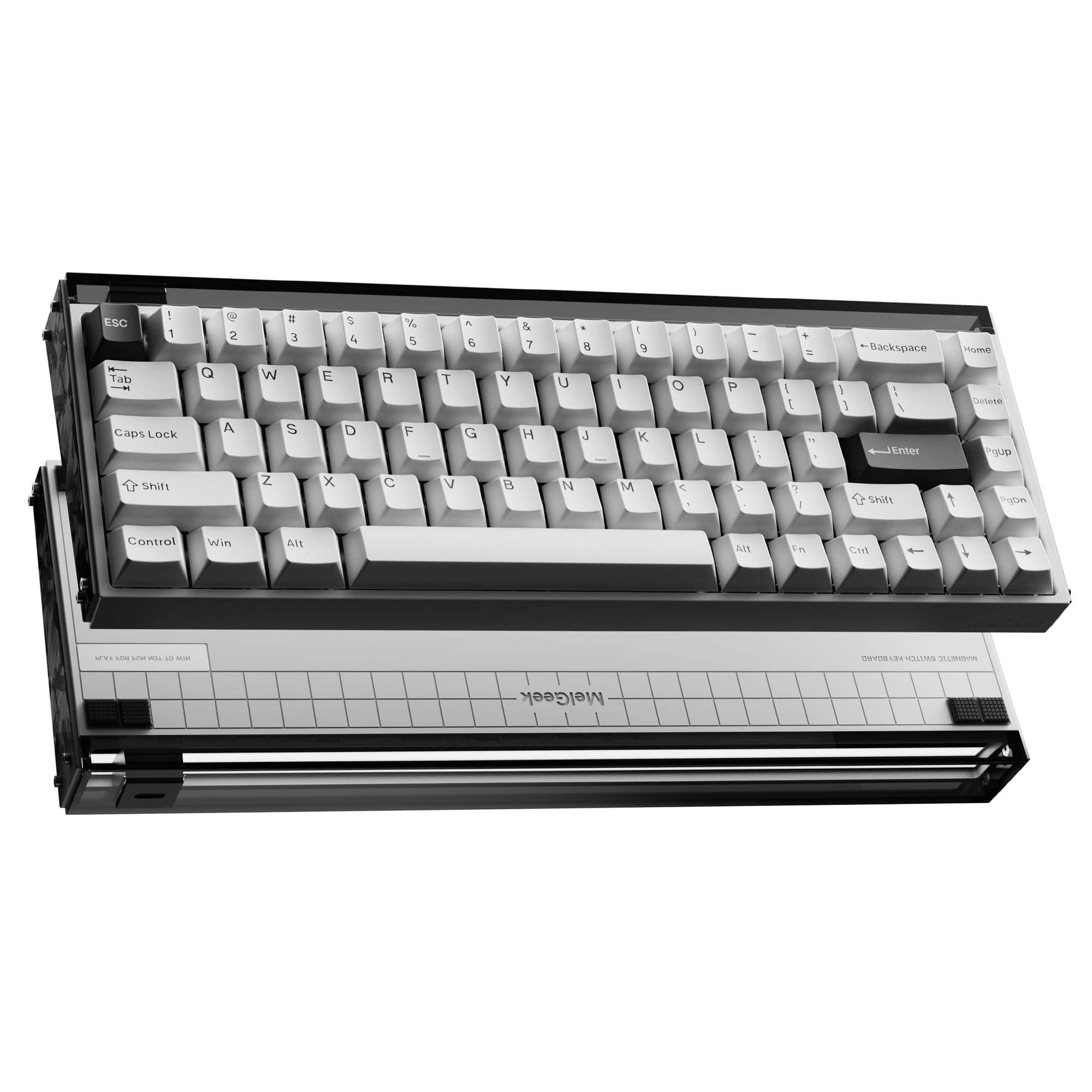 Amazon.com: MelGeek MADE68 Ultra Wired Gaming Keyboard, Magnetic