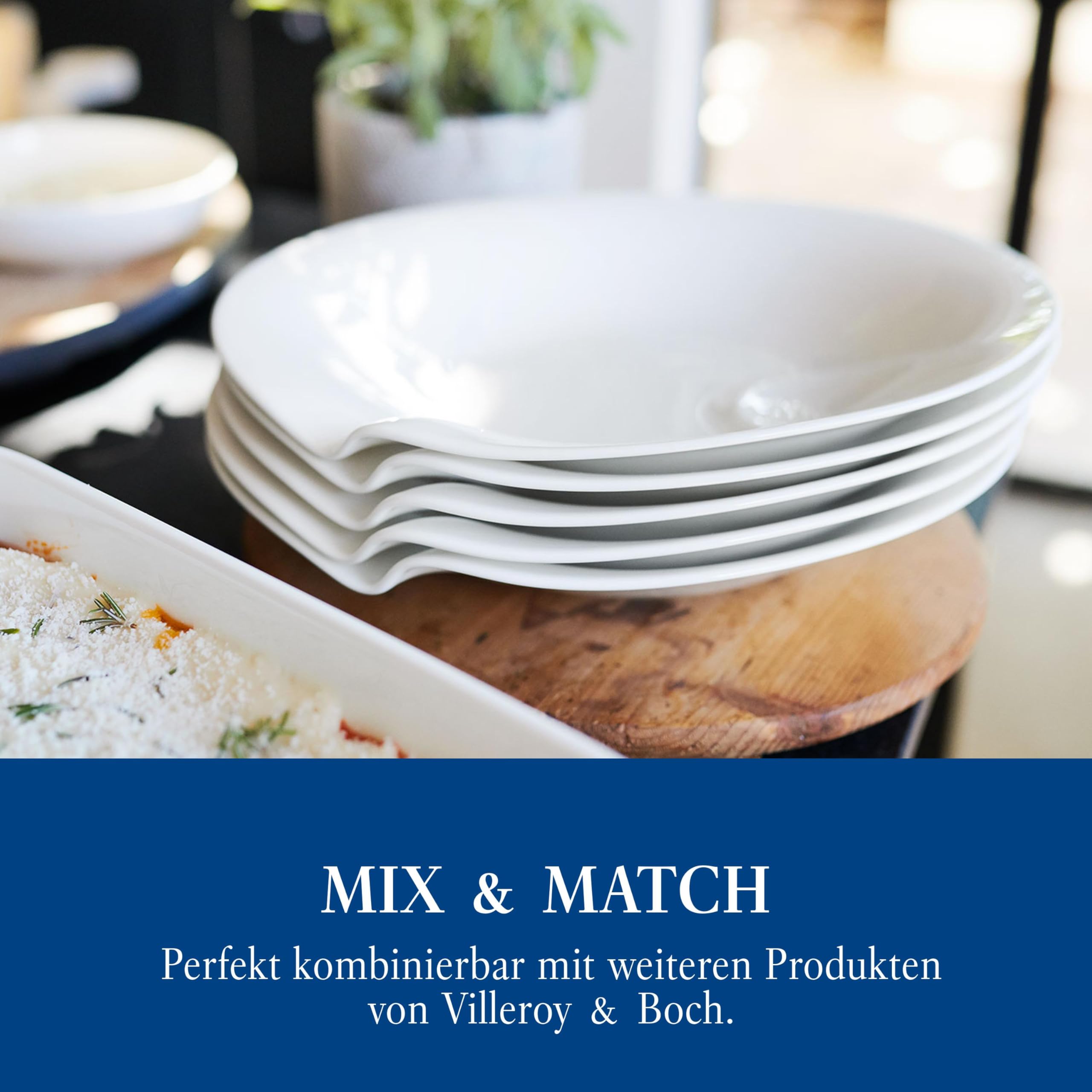 Amazon | Villeroy & Boch Pasta Passion Spaghetti Plate, Set of 2