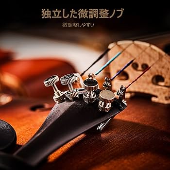 Amazon | Eastar バイオリン 初心者セット 艶消し 指板マーク