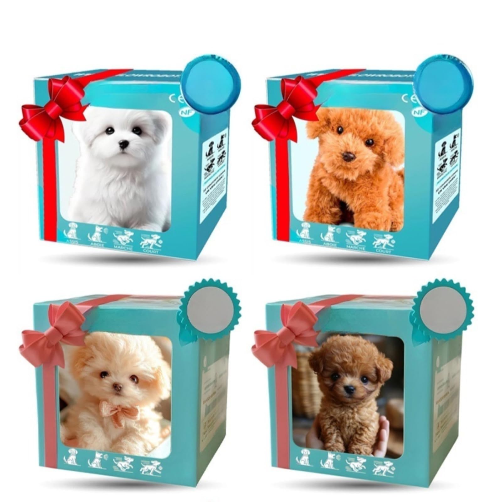 Amazon.co.jp: 子犬型ペットロボット 犬型 多機能犬 AIペット【2025年