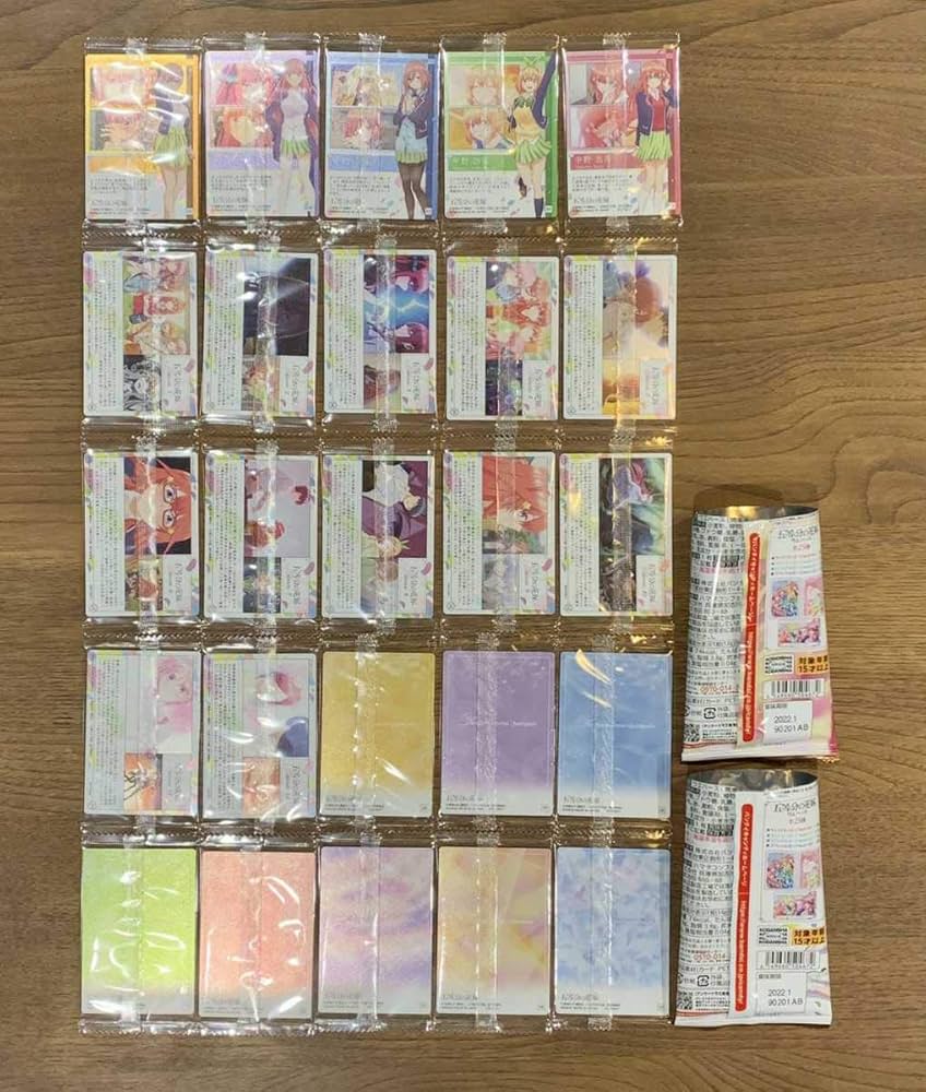 Amazon.co.jp: 五等分の花嫁 ウエハース 第1弾 コンプリート 全25種