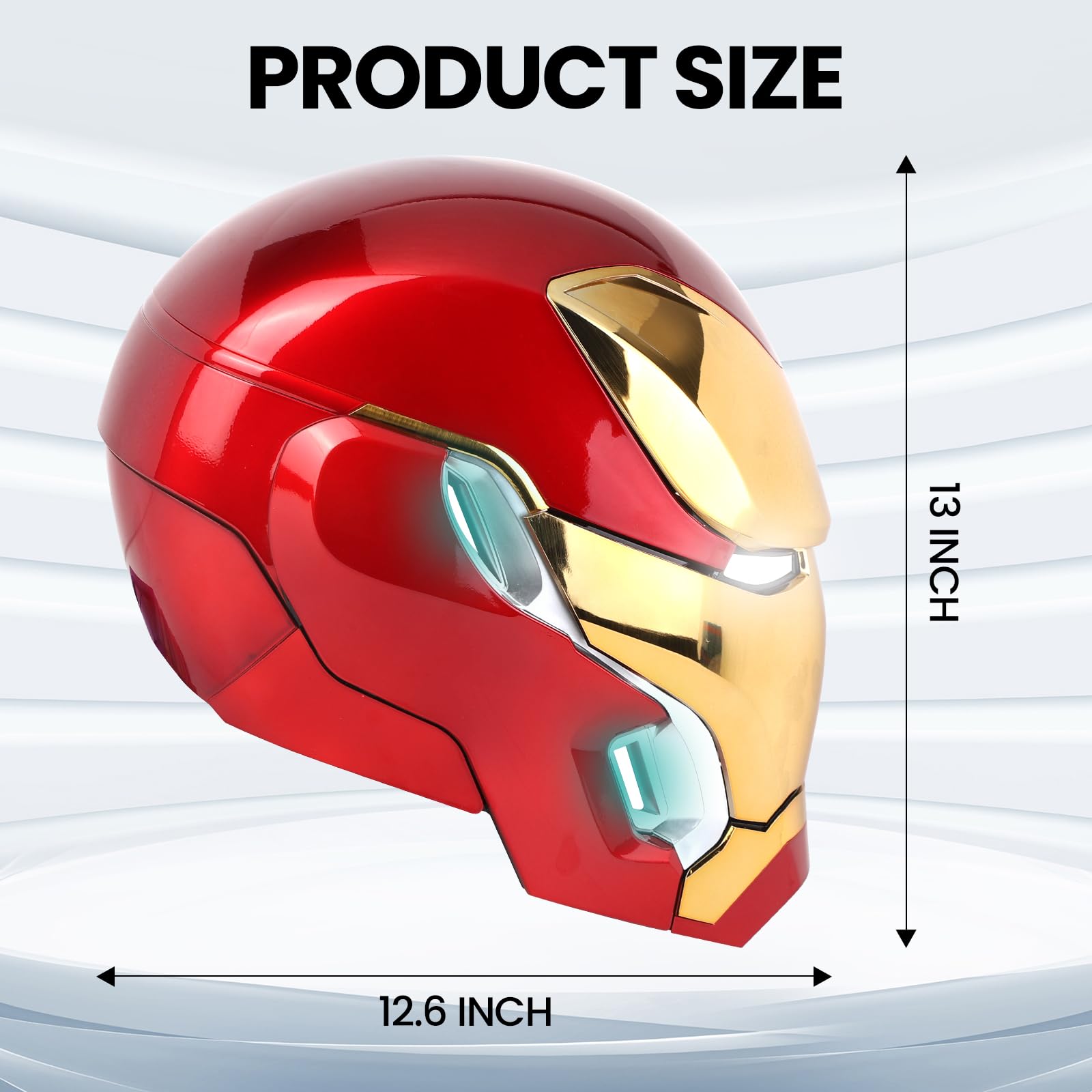 Amazon.com: Iron-Man MK 50 1:1 Wearable Helmet - Voice, Touch, and