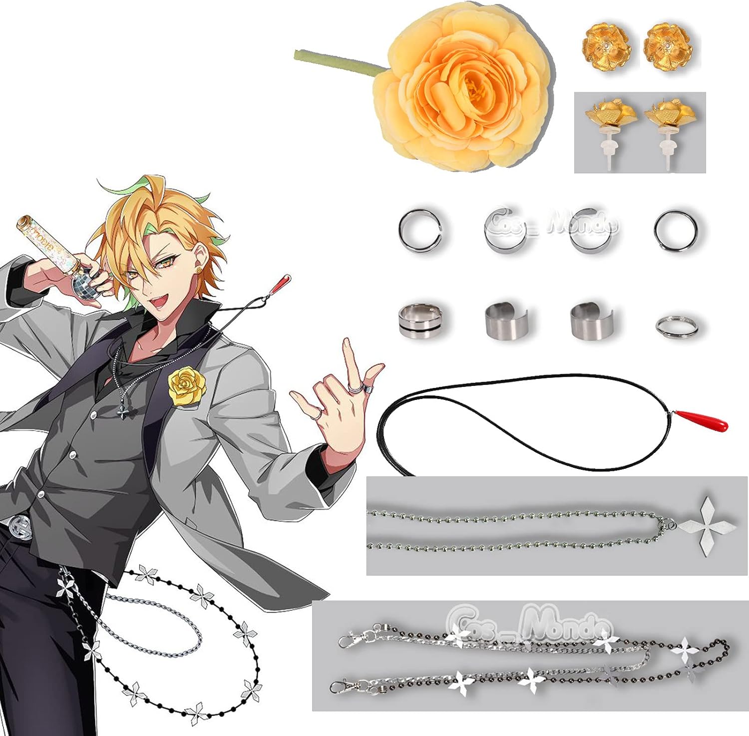 Amazon.co.jp: [CHIASA] ヒプノシスマイク 伊弉冉一二三 コスプレ 小物