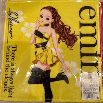 Amazon.co.jp: 安室奈美恵 エミーナ セブンイレブン限定 タオルハンド