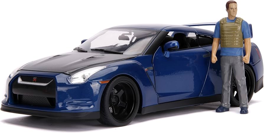 Amazon | JADA TOYS 1/18 ワイルド・スピード 7 日産 GT-R R35 ブルー