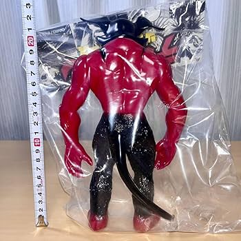 ソフビ レッドシャーク RED SHARK スカーシャーク⁄ブルークリアー道着Ver