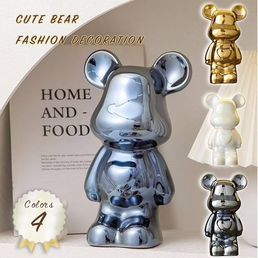 Amazon.co.jp: Hyack オブジェ インテリア 北欧 置物 韓国 クマ