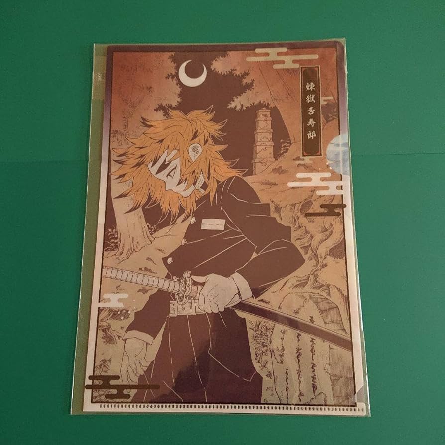 Amazon.co.jp: 鬼滅 煉獄杏寿郎 原作絵B5クリアファイル ジャンプGIGA