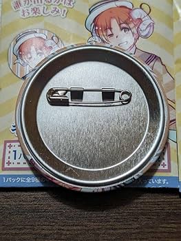 Amazon | ヘタリア つのたりあ 缶バッジ 伊 独 日 原作絵柄 | バッジ