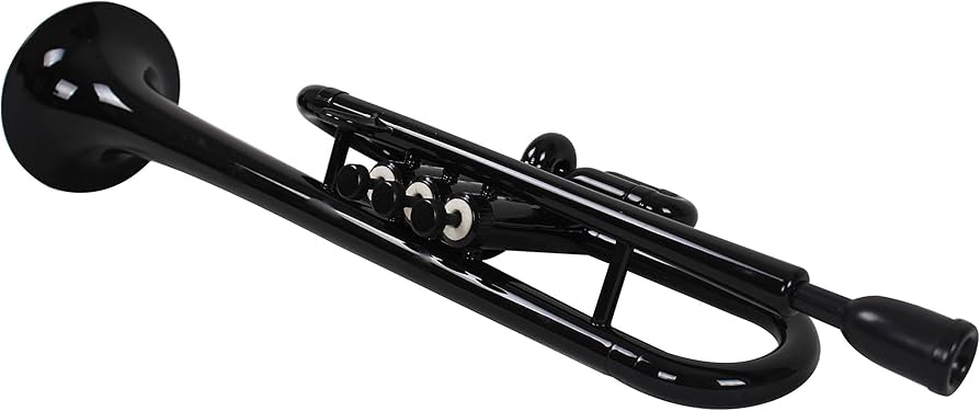 Amazon.co.jp: Tromba プラスチックの C トランペット (黒) : 楽器