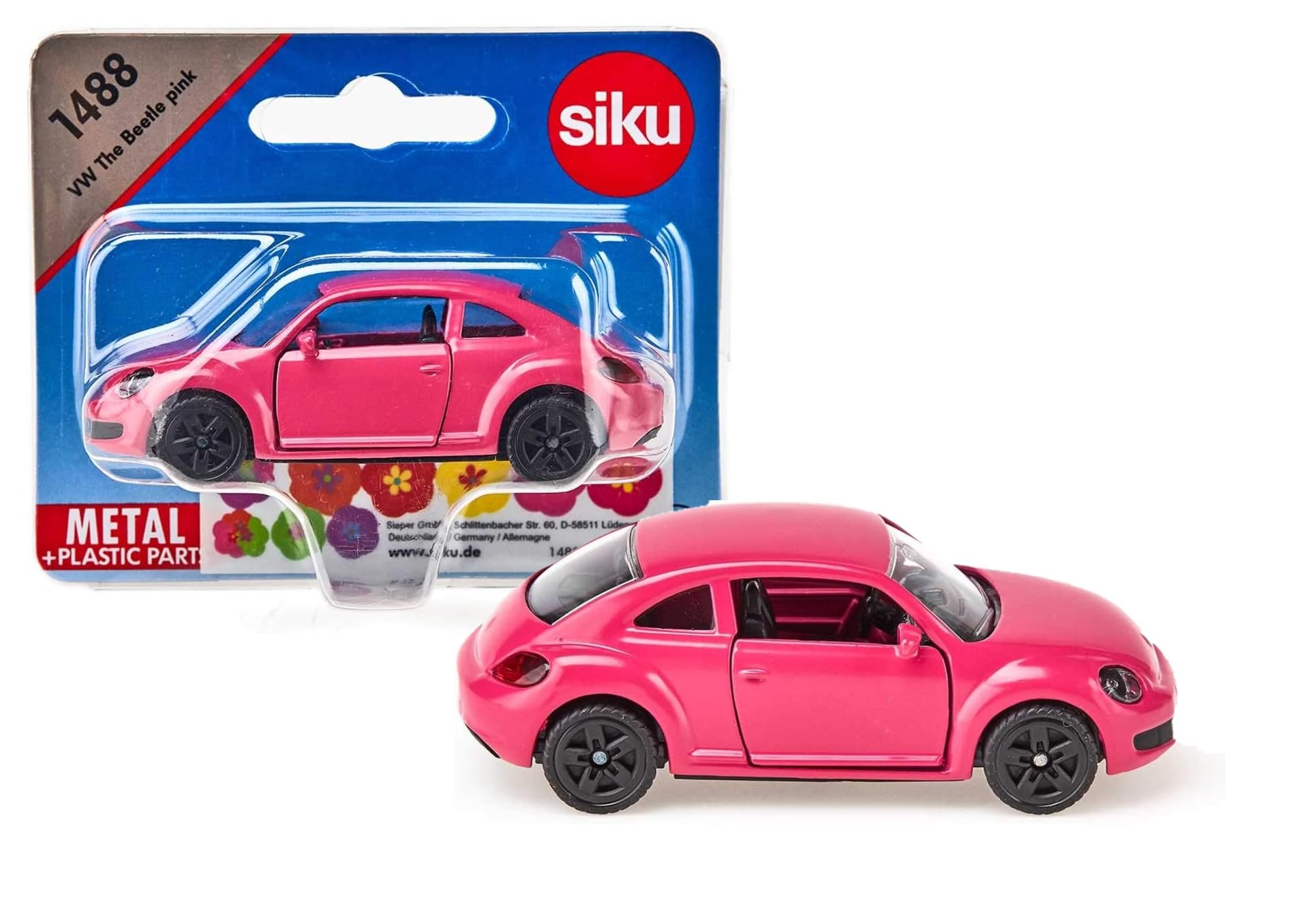 Amazon | ジク (SIKU) VW ザ・ビートル ピンク 3歳頃から SK1488