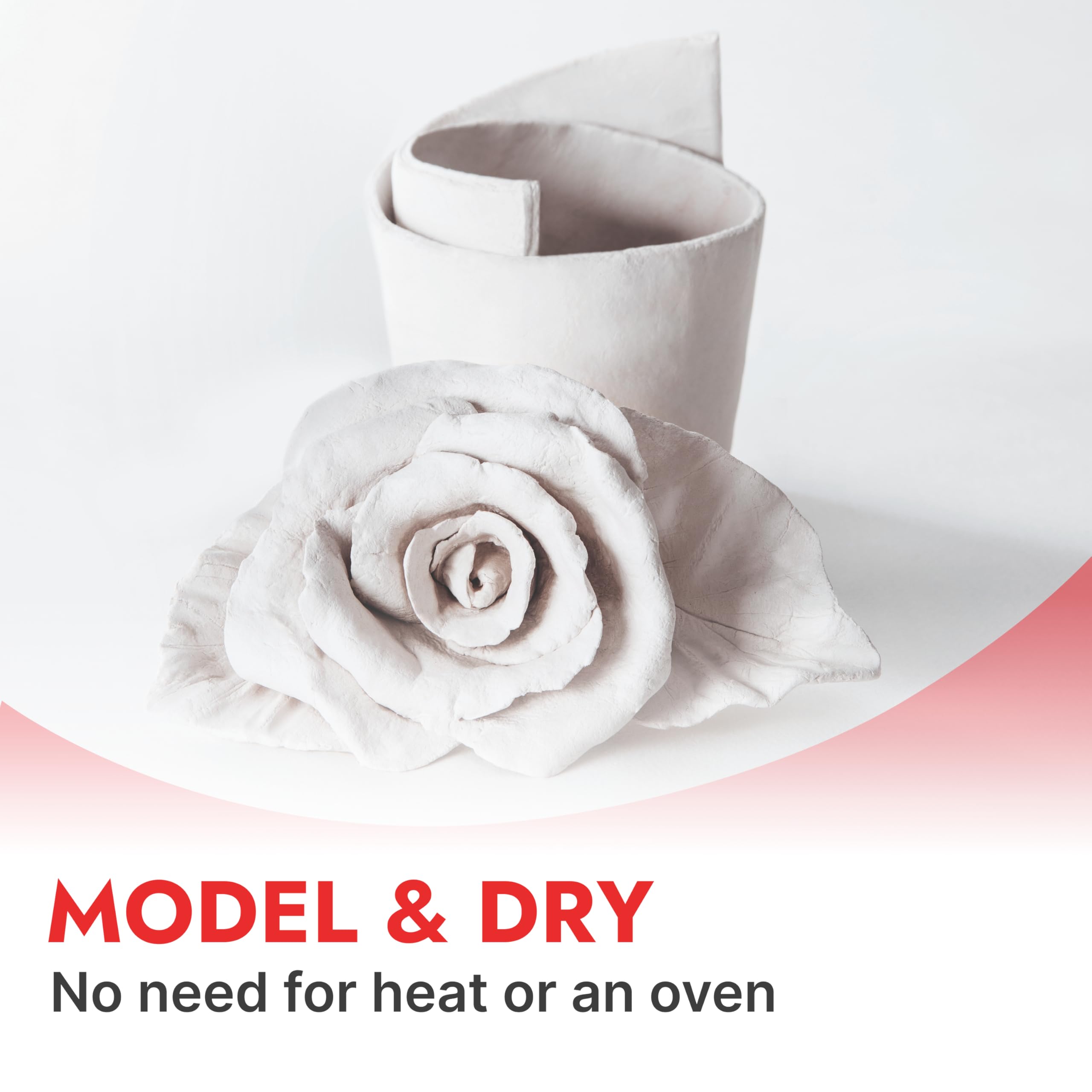 Amazon.co.jp: Das Air Hardening Modelling Clay, 1kg Block, White