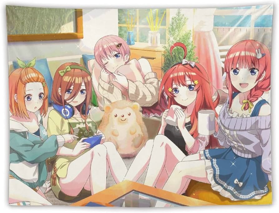 Amazon.co.jp: 五等分の花嫁 中野 五月 中野 四葉 中野 三玖 中野 二乃