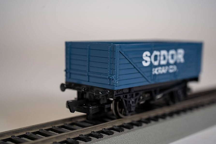 Amazon | バックマン HOゲージ きかんしゃトーマス ソドー無蓋貨車 青